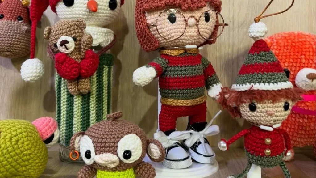 Imagem amiguri oto fvm do artigo Ajudante Natalino "Oto" em Amigurumi - Faça Você Mesmo