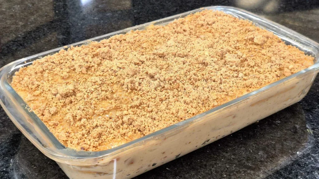 Imagem pave pacoca sdv do artigo Pavê de Paçoca - Sabor de Vida
