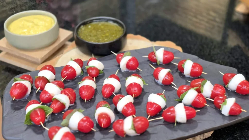 Imagem mini salada caprese sdv do artigo Mini Salada Caprese - Sabor de Vida