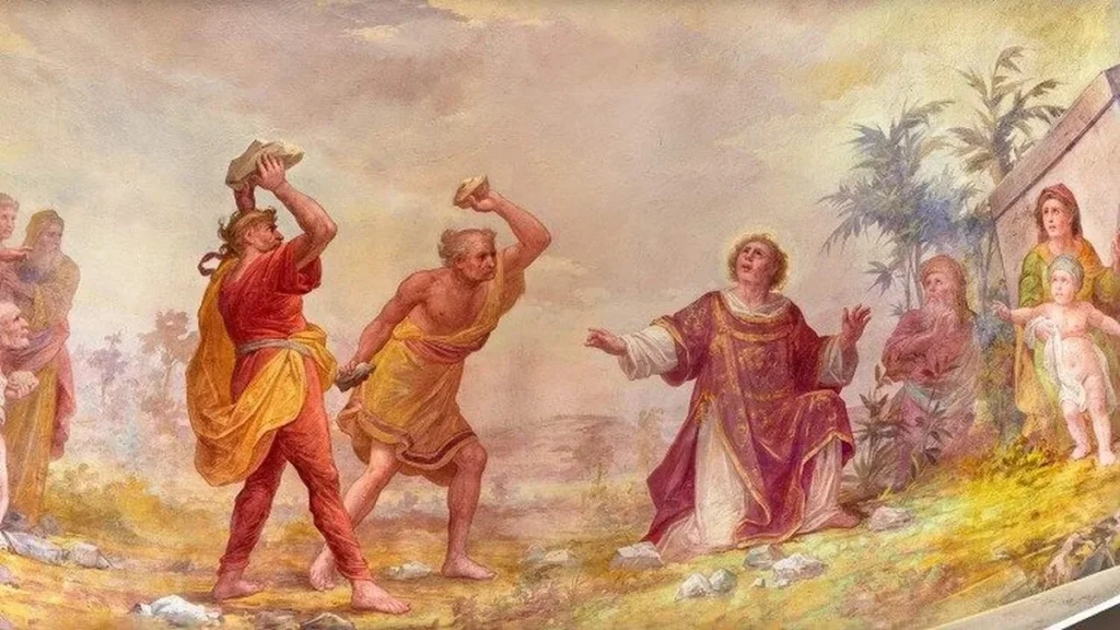 Imagem martirio santo estevao do artigo Você conhece o primeiro mártir da história da Igreja?