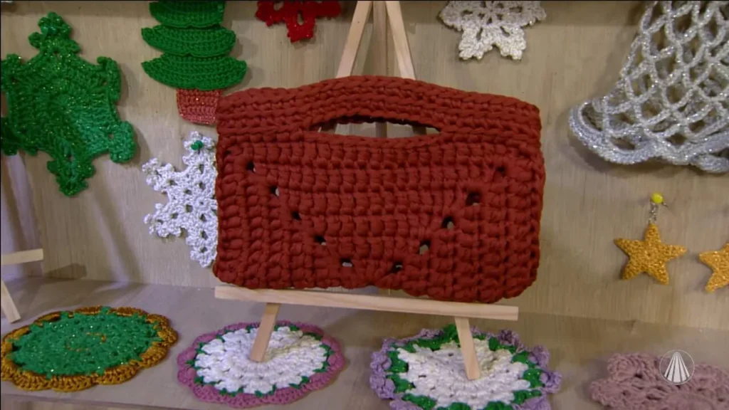 Imagem clutch square em croche faca voce mesmo do artigo Clutch Square em Crochê – Faça Você Mesmo