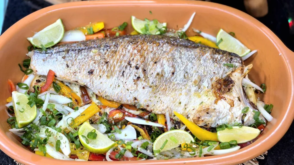 Imagem peixe assado sdv do artigo Peixe Assado - Sabor de Vida