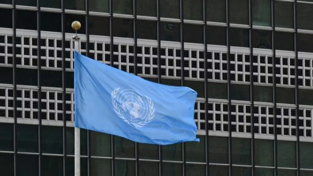 Imagem Bandeira da ONU do artigo Brasil participa de reunião do Conselho de Segurança da ONU