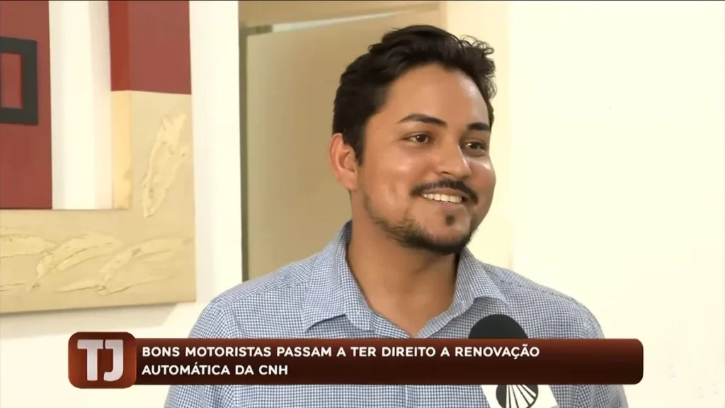 Imagem entrevista renovacao cnh tj aparecida do artigo Renovação automática e gratuita da CNH para “bons condutores”; veja a reportagem