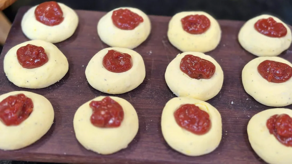 Imagem sequilhos maracuja com goiabada sabor de vida do artigo Sequilhos de Maracujá - Sabor de Vida