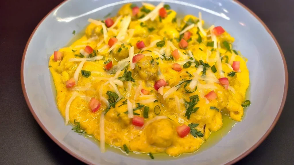 Imagem nhoque de banana com molho de abobora sabor de vida do artigo Nhoque de Banana - Sabor de Vida