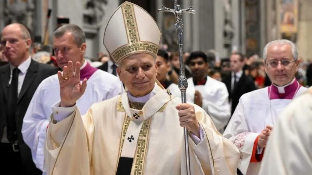 Imagem papa leao xiv com nova ferula papal do artigo A cruz que Leão XIV leva em suas mãos foi trocada. Entenda!