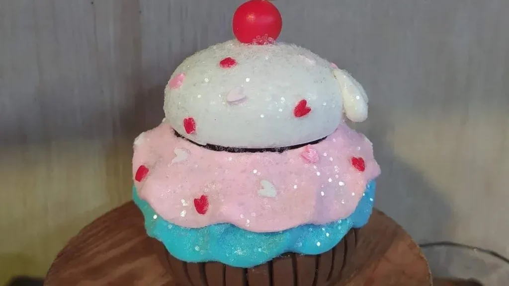 Imagem pote cupcake fvm1 do artigo Pote Cupcake em Biscuit – Faça Você Mesmo