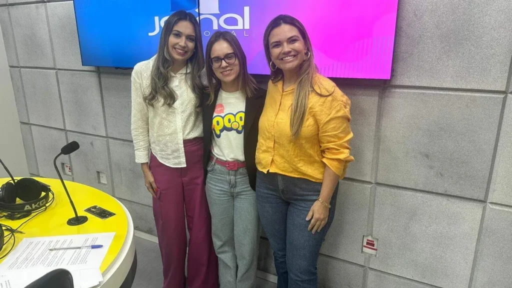 Imagem Jornal Regional a psicopedagoga Amanda Lima e a psicologa Rafaela Martins para um bate papo sobre saude mental feminina. do artigo Semana da Mulher: 1º bate-papo fala sobre Saúde Mental