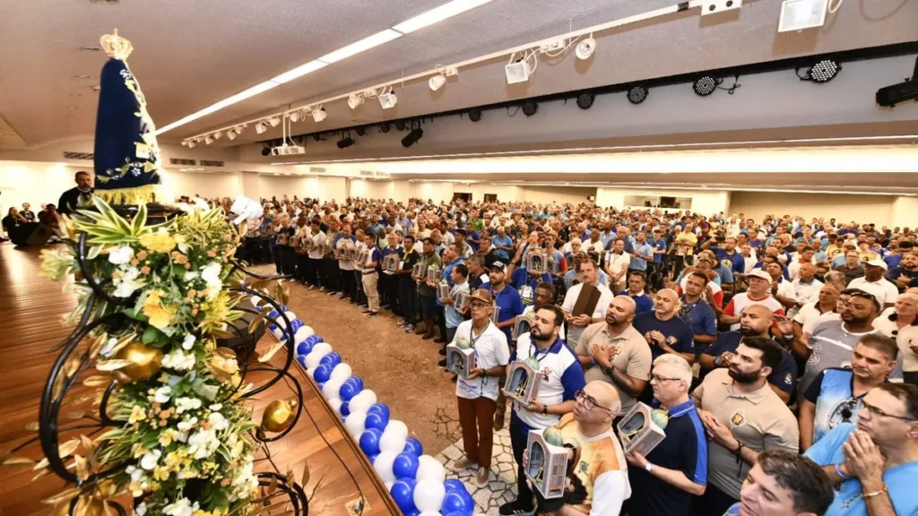 Imagem Encontros de Coordenadores Terco dos Homens 2026 do artigo Encontro de coordenadores do Terço dos Homens une fé e missão com a Família dos Devotos