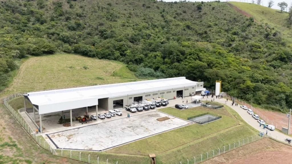 Imagem Usina de Reciclagem Santuario Nacional do artigo Santuário Nacional inaugura nova usina de reciclagem