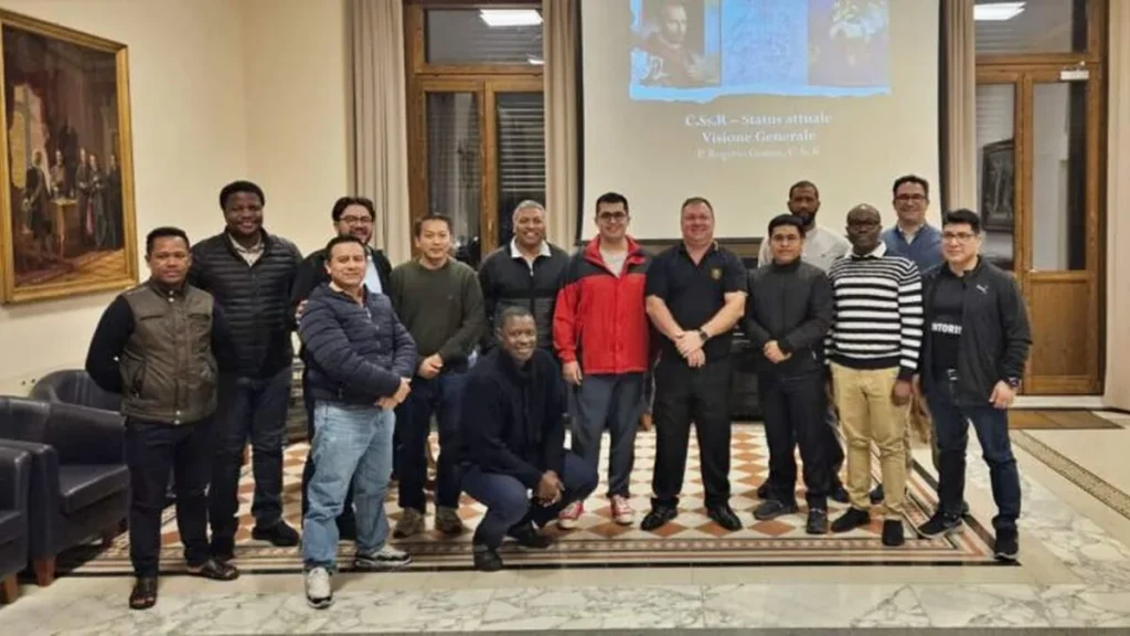 Imagem Visita do Superior Geral Redentorista ao Colegio Maior 1 do artigo Estudantes do Colégio Maior de Roma recebem o Superior Geral Redentorista