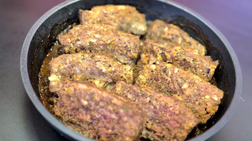 Imagem bolo de carne cebola caramelizada do artigo Bolo de Carne com Cebola Caramelizada - Sabor de Vida