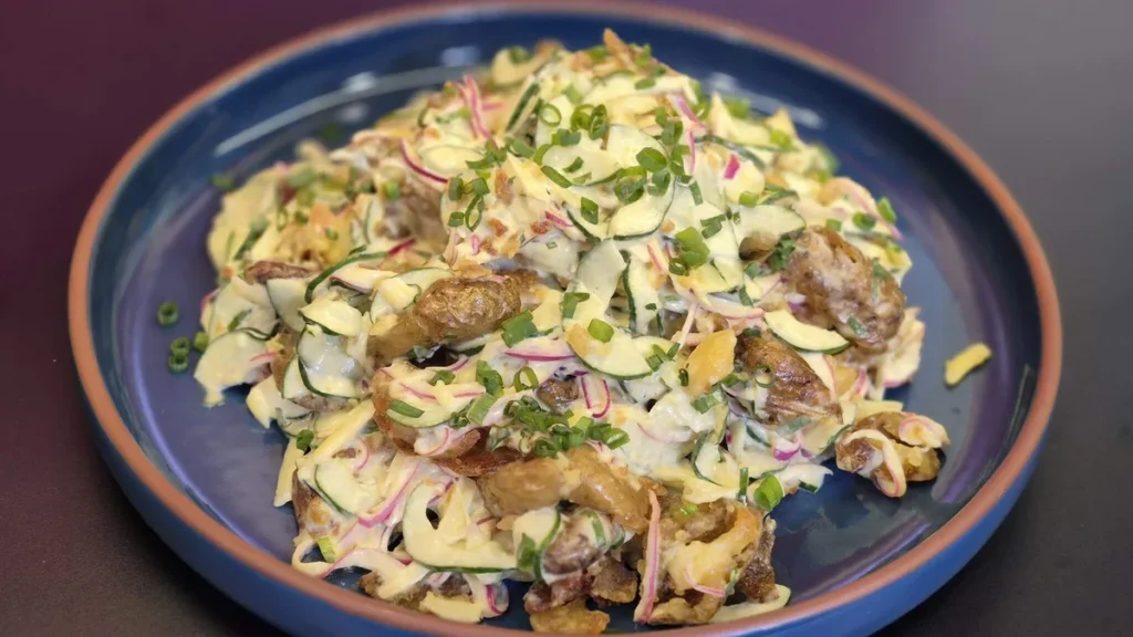 Imagem salada batata sdv do artigo Salada de Batata Crocante - Sabor de Vida