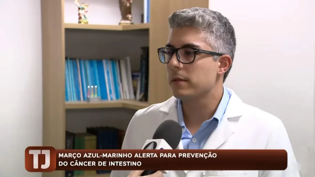 Imagem tj aparecida marco azul marinho do artigo Campanha Março Azul-Marinho conscientiza a prevenção do câncer colorretal; confira o TJ Aparecida
