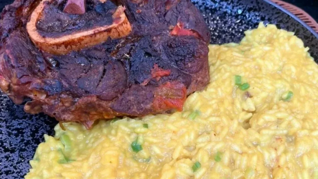 Imagem ossobuco com risoto deacafrao sabor de vida do artigo Ossobuco com Risoto de Açafrão - Sabor de Vida
