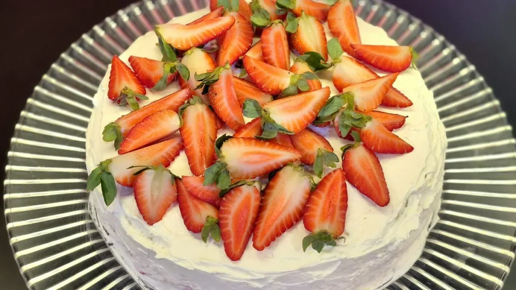 Imagem bolo fraisier sabor de vida do artigo Bolo Fraisier - Sabor de Vida