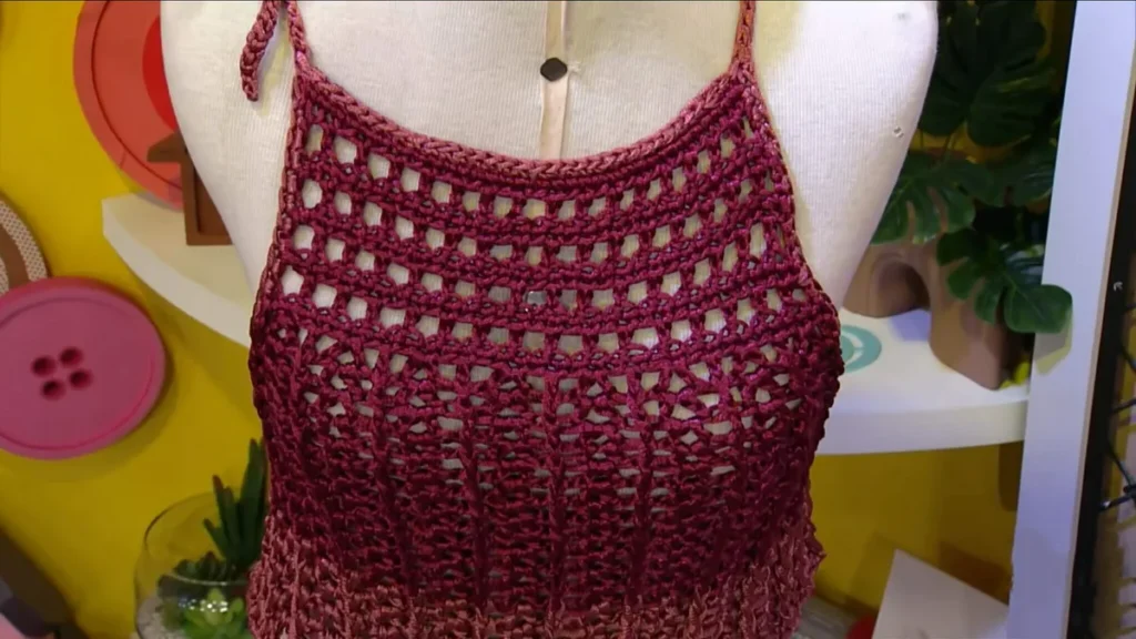 Imagem blusa croche fitone faca do artigo Blusa Fitonê em Crochê - Faça Você Mesmo