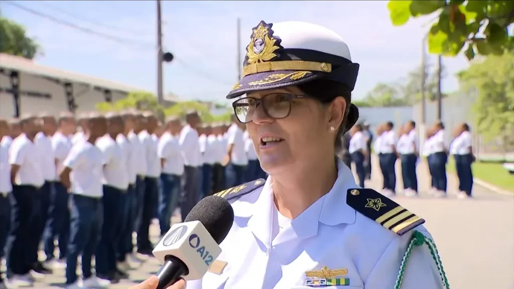 Imagem MULHERES INGRESSANTES MARINHA TJ APARECIDA do artigo Serviço militar inicial da Marinha recebe primeiro grupo de mulheres ingressantes; confira reportagem