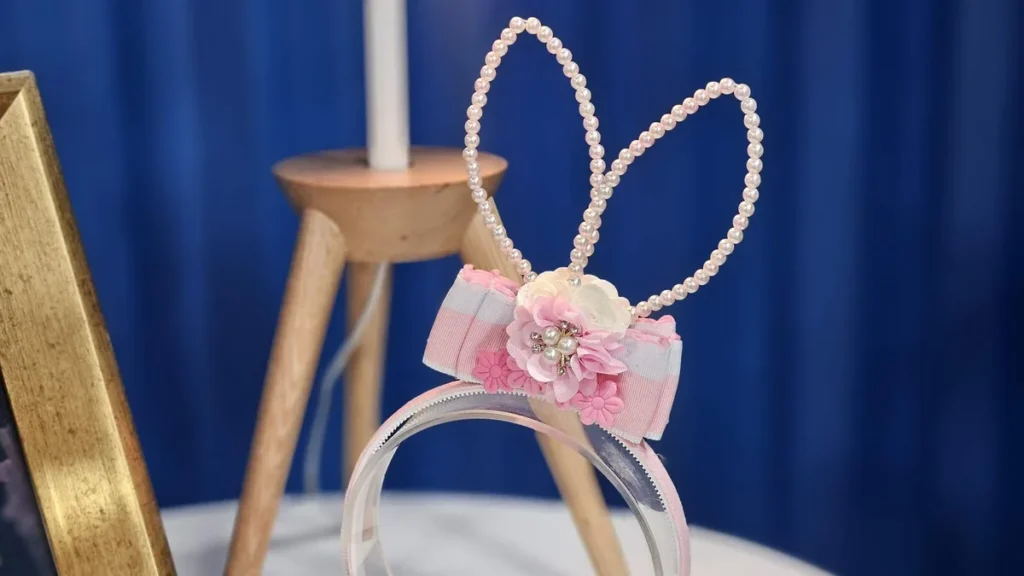 Imagem tiara de coelho faca voce mesmo do artigo Tiara de Coelhinho - Faça Você Mesmo