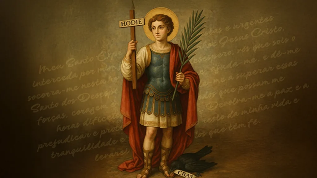 Imagem Santo Expedito do artigo Santo Expedito inspira o “Sou de Fé” desta semana