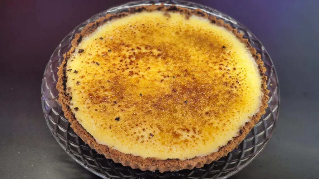 Imagem torta de creme bruilee sabor de vida do artigo Torta de Creme Brulée - Sabor de Vida