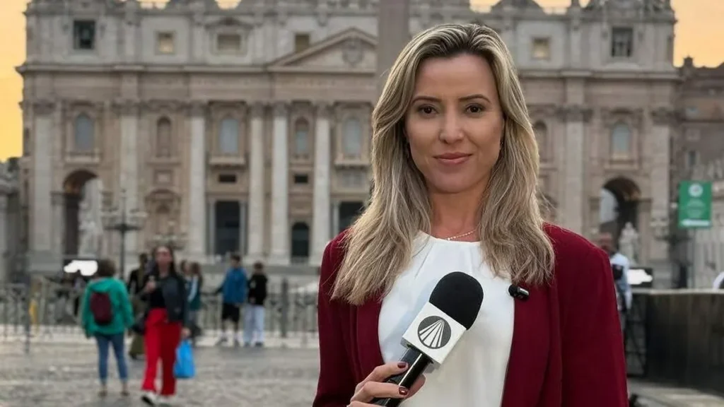 Imagem Camila Morais Arquivo Pessoal do artigo Rede Aparecida amplia cobertura internacional com correspondente direto de Roma