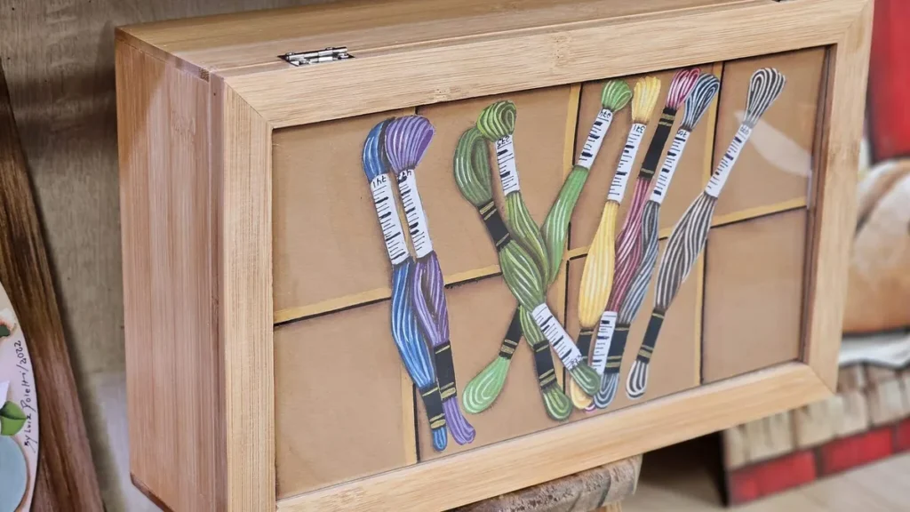 Imagem pintura em caixa de mdf faca voce mesmo do artigo Pintura Decorativa em MDF - Faça Você Mesmo
