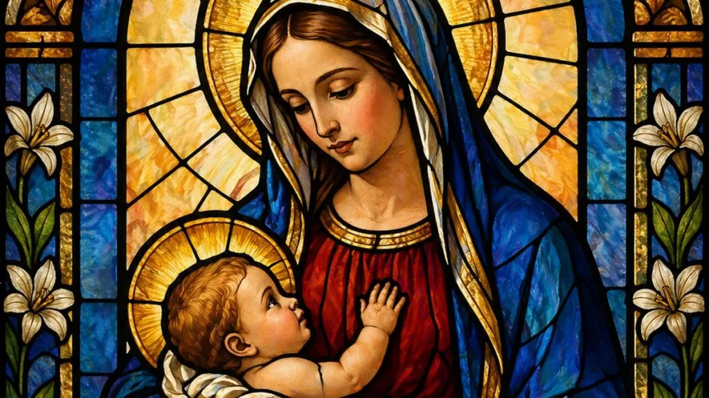 Imagem Maria com o Menino Jesus do artigo Uma prece de amor às Mães