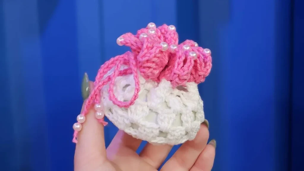Imagem porta sabonte em croche do artigo Porta-sabonete em Crochê (Fio Amigurumi) – Faça Você Mesmo