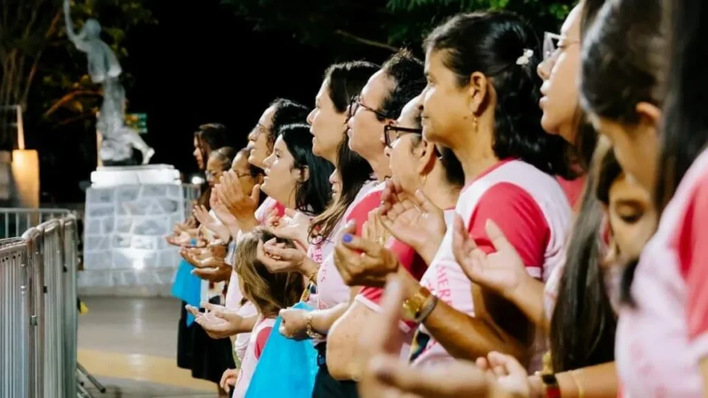 Imagem Terco das Mulheres Bom Jesus da Lapa do artigo Bom Jesus da Lapa: 10 anos do Terço das Mulheres
