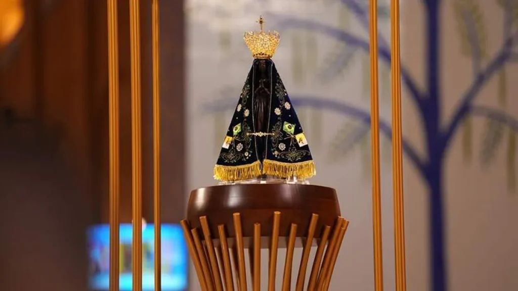 Imagem Nossa Senhora Aparecida do artigo História de Fé: Samira Arneiro Macedo, Roseira (SP)