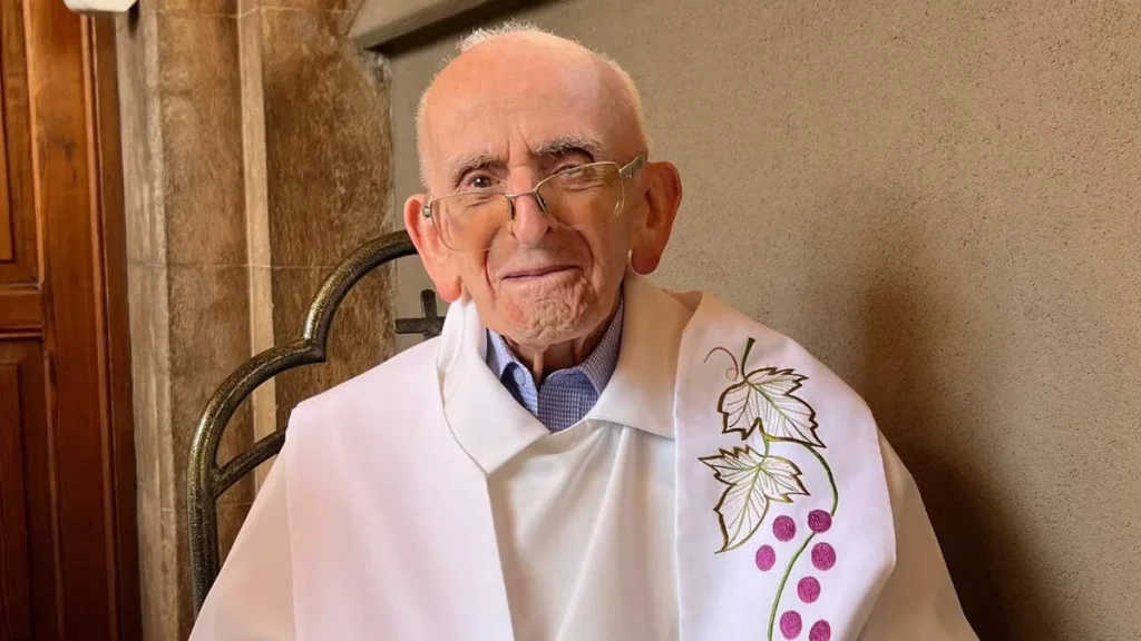 Imagem Pe. Gabriel Neves do artigo Centenário: Pe. Gabriel Neves e uma vida a serviço de Deus