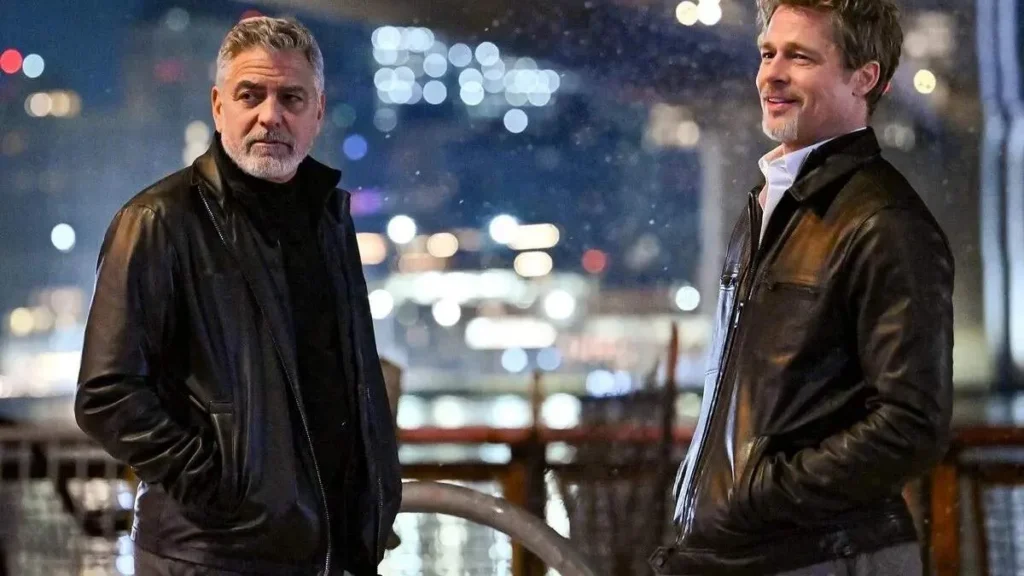 Imagem Lobos do artigo Nova parceria entre Brad Pitt e George Clooney já é sucesso nas telinhas