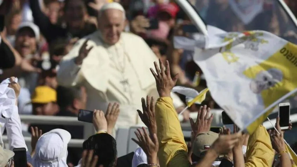 Imagem Papa preside missa para 400 mil no Chile do artigo Papa Francisco preside missa para 400 mil no Chile