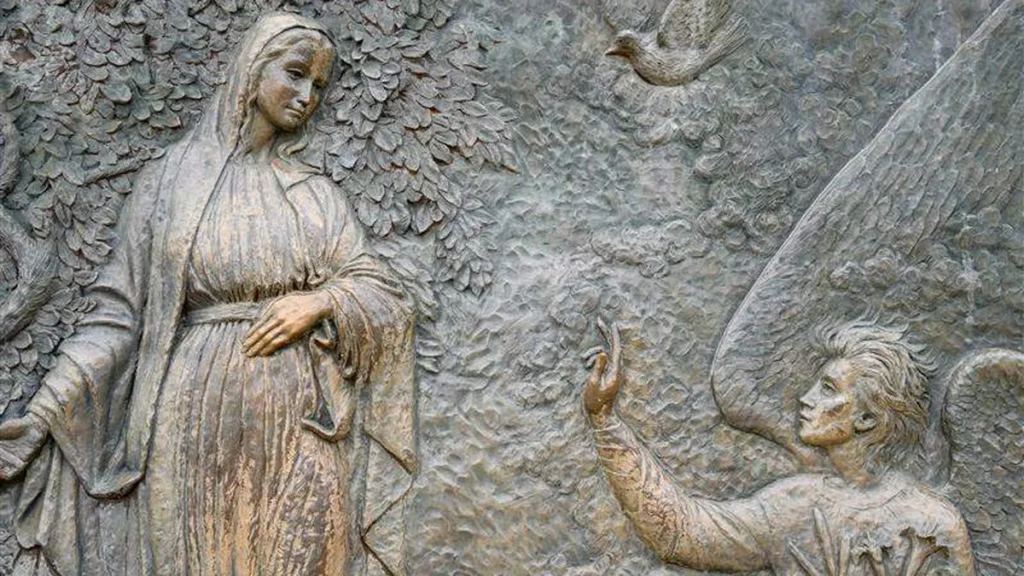 Imagem imagem da anunciacao de maria em Medjugorje do artigo Por que Deus, o Verbo Eterno, se fez Carne?