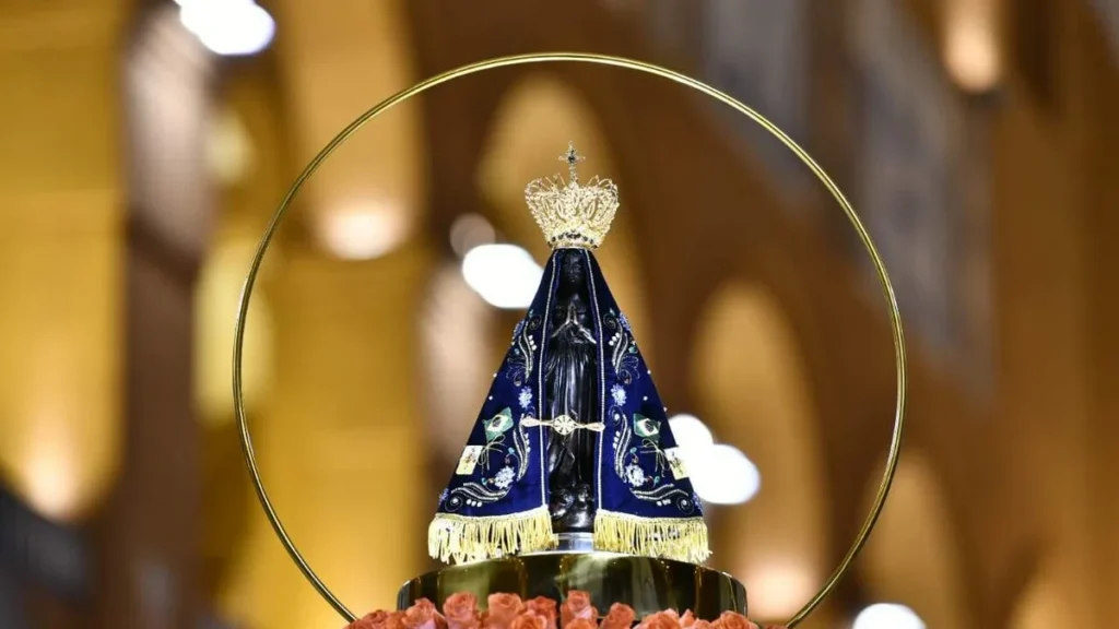 Imagem nossa senhora aparecida novena da noite 2024